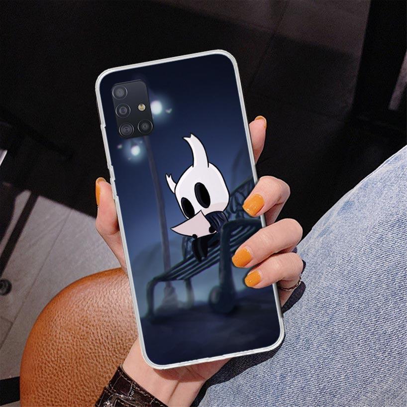 Hollow Knight Cartoon Phone Case For Samsung Galaxy A52 A32 A22 A12 A51 A31 A50S A30S A20S A10S Note 20 Ultra 10 Plus S10 A72 A7