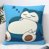 Pillow Cover Pokemon Snorlax Design Cushion Cover Retro Trendy Pillow Case For Sofa Home Decoration Pillowcases