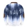 Men's Retro Casual Gradient Printed Sweatshirt