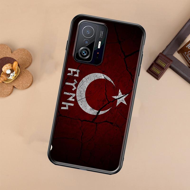 Turkey Turkish Flag Case For Xiaomi 13 14 Ultra 11T 12T 13T 14T Pro POCO X7 Pro X3 X5 X6 F3 F5 F6 M6 Pro Cover