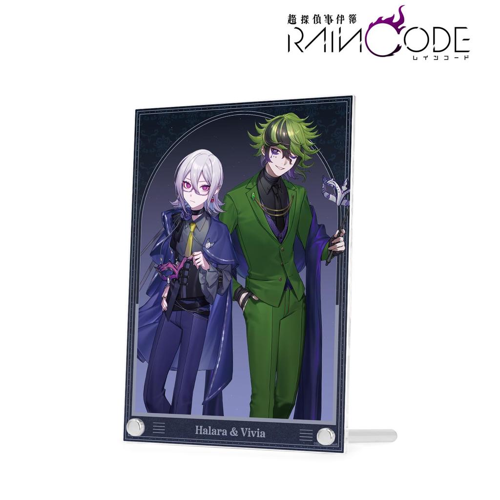 Super Detective Casebook Raincode Honda Illustration Harara Vivia Masquerade A5 Acrylic Panel Roaro's & Ver.