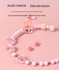 Children's Necklace & Jewelry Toy Set: 54-Compartment Beaded Bracelets & Earrings DIY Kit