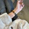 Black Myth Wukong Obsidian Perlenarmband: Viel Glück Sechs-Silben-Mantra Silberobsidian Buddhistische Perlen für Männer und Frauen.