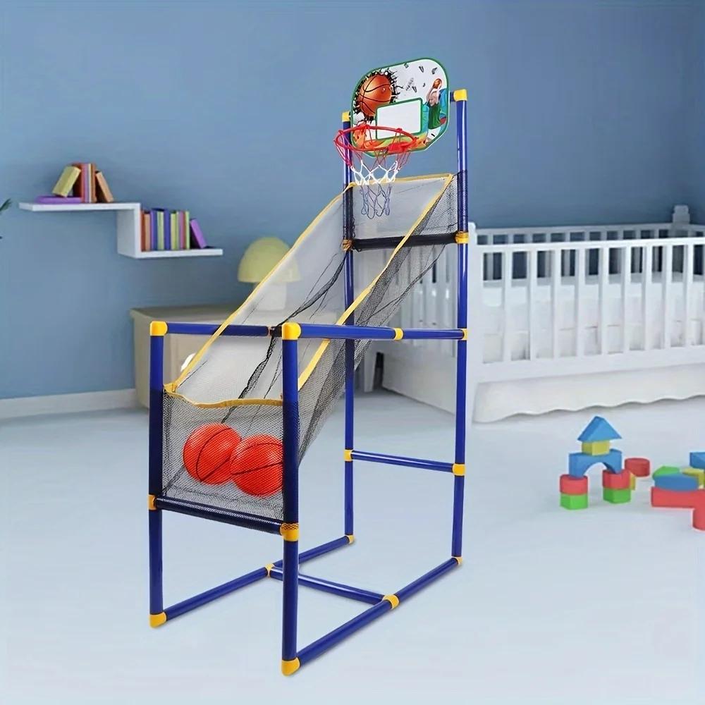 Life Arcade Basketball Game for Kids, Indoor Basketball Hoop Arcade Game With Electronic Basketball Arcade Toddler Basketball