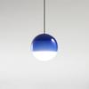Nordic Gradient Colorful Pendant Light Glass Ball LED Hanging Lamp Dining Bedroom Restaurant Creative Balloon Suspension Fixture