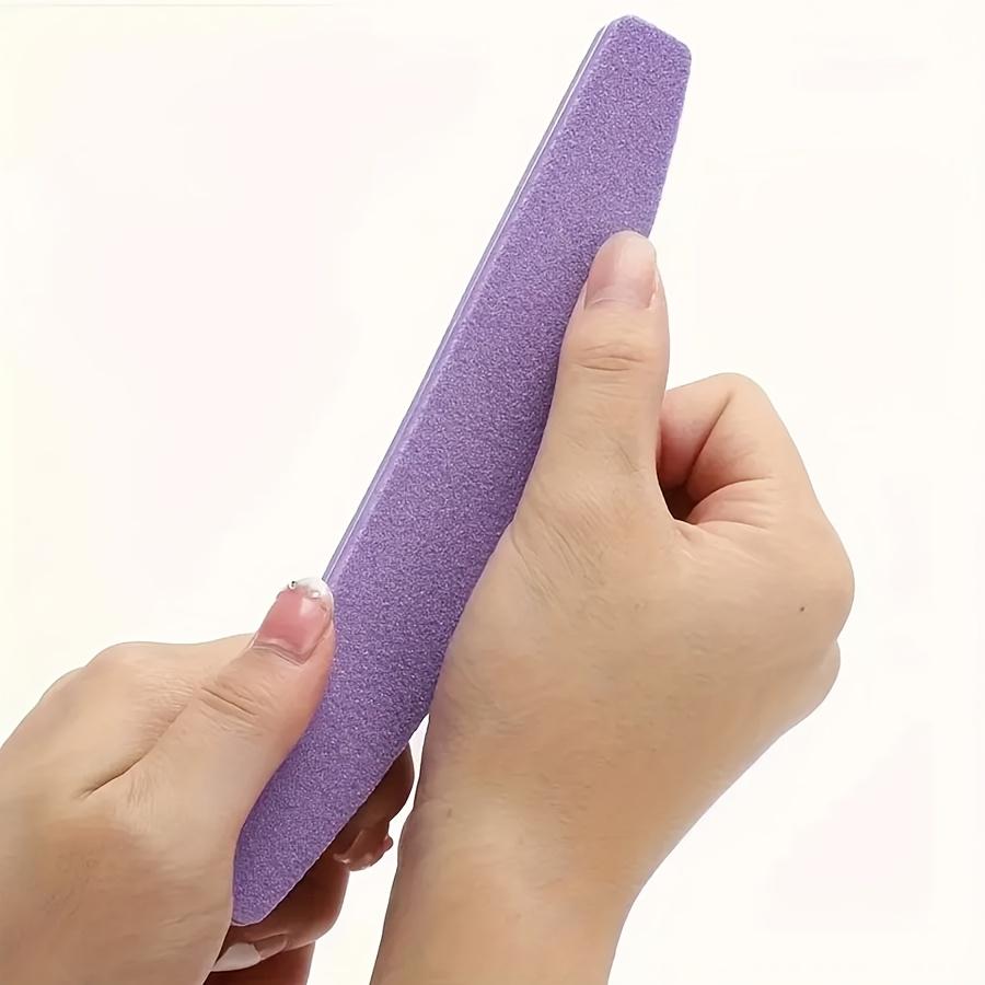 Xiaomi 10/20pcs Professional Dual-Sided Nail File Block Colorful Sponge Nail Polish Buffing Sanding Buffer Strip for Polishing Pedicure