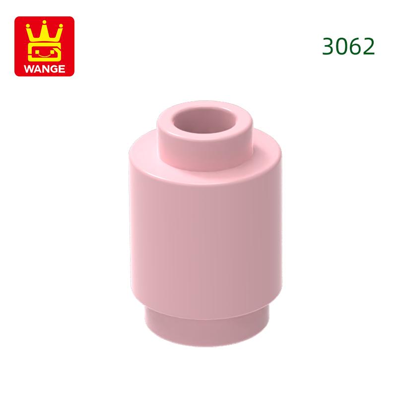 Non-Toxic 357Pcs/Lot 3062 1X1 Cylindrical Block Moc Color Parts Compatible With Circular Column Brick Children Toy Assembly Gift Box