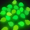 5Pcs/Set Colorful Luminous Hedgehog Decoration Resin Glow In The Dark Cute Animal Tank Aquarium Micro Landscape Decor