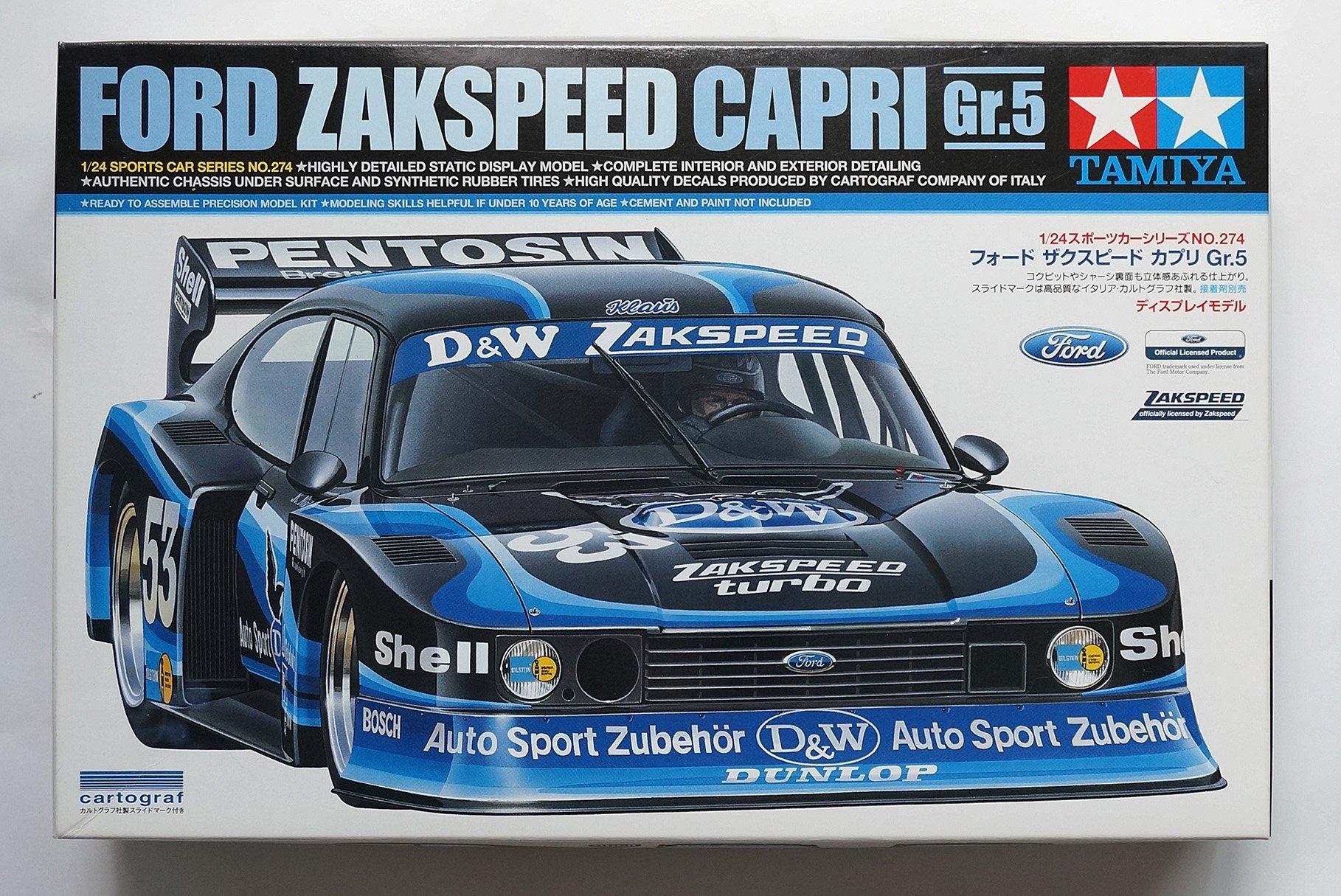 

Tamiya Спортивная серия автомобилей Ford Zakuspeed Capri 1/24 Gr.5