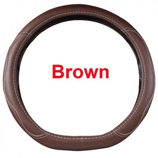 Car Steering Wheel Cover for  VW Polo Golf Jetta E-Golf 15-On Golf Alltrack gt