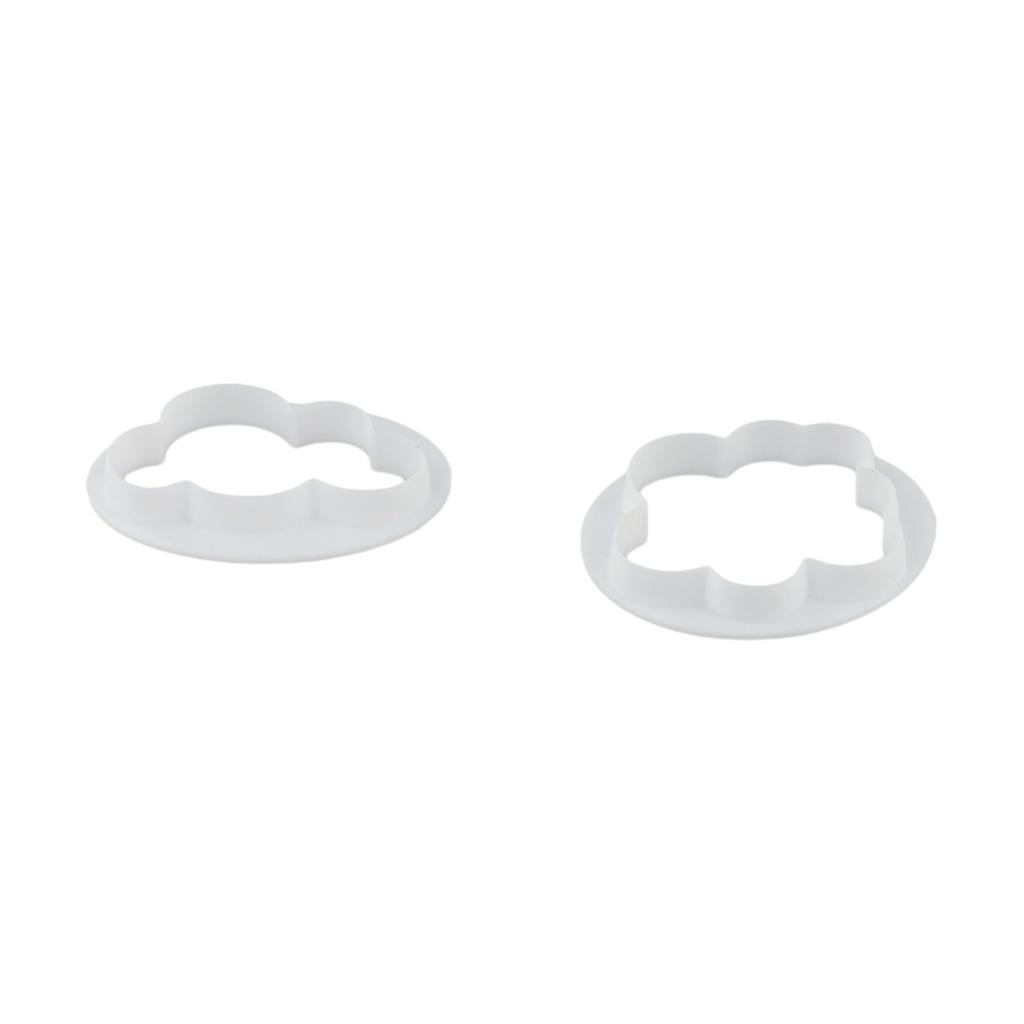 5X Cloud Shape Cookie Cutter Made 3D Printed Fondant ,for Cake Decorating Tools
