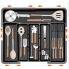 Retractable Kitchen Desktop Drawer for Organizing Cutlery and Utensils