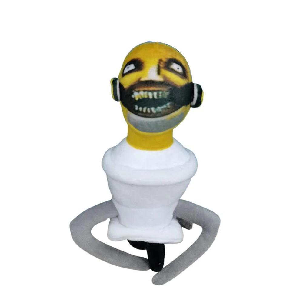 New Funny Skibidi Toilet Plush Toy Cartoon Dolls Speakerman Plush Stuffed Soft Toys Cartoon Doll Christmas Birthday Gift For Kid