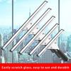 Glass Cleaning Squeegee Window Wiper Window Cleaning Tool Rubber Blade for Bathroom Shower Home Car Dining Table Glass Cleaning