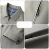 Jacket Men's Spring and Autumn New Thin Jacket Classic Middle-aged and Elderly Jacket Dad Men's Jacket