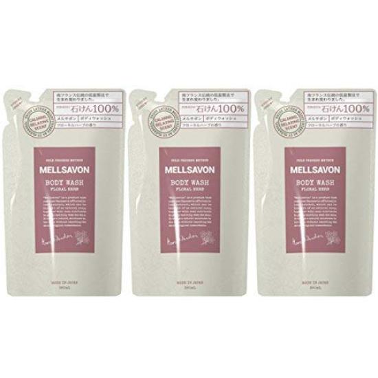 

MELLSAVON Body Wash Floral Herb [Набор 3] (Пополнение) (380 мл)