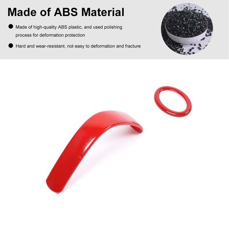 Auto Innenraum Auto Schaltknauf Dekor Abdeckung Aufkleber Für Ford Mustang 2010-2014 ABS Innenraumzubehör