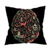 Luxury Home Decor Cushion Cover Chinese Style Creative Floral Pattern Print Pillow Cover Car Sofa Cushion Cover