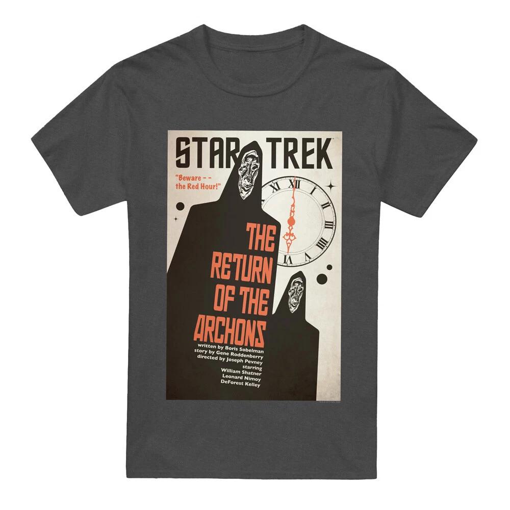Star Trek Tos Episode 21 T-Shirt S-2XL, Charcoal 4XL