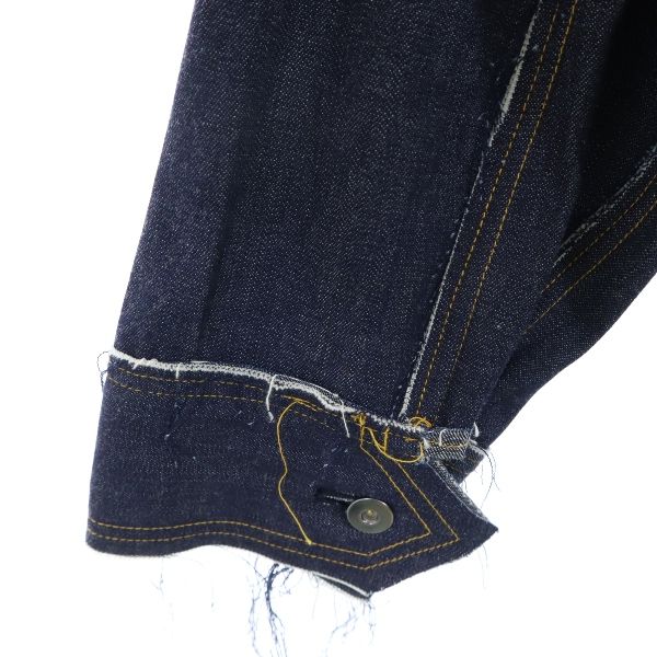 Unused VAST222 19ss Made In Japan Rigid Raw Denim Denim Jacket Setup 2 Men's Used