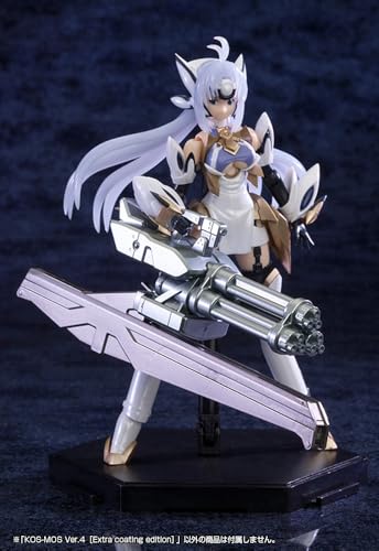 Kotobukiya Xenosaga KOS-MOS Ver.4 [Extra Coating Edition] 1/12 Scale Plastic Model Kit, Approximately 135mm Tall