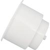 Yuanhe White Plastic Cup Drink Holder Ert With Drain For Boat Car Marine Rv, 4PCS