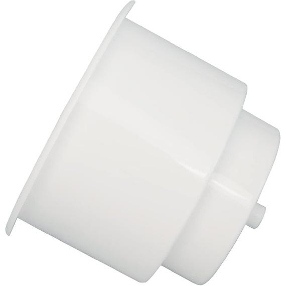 Yuanhe White Plastic Cup Drink Holder Ert With Drain For Boat Car Marine Rv, 4PCS