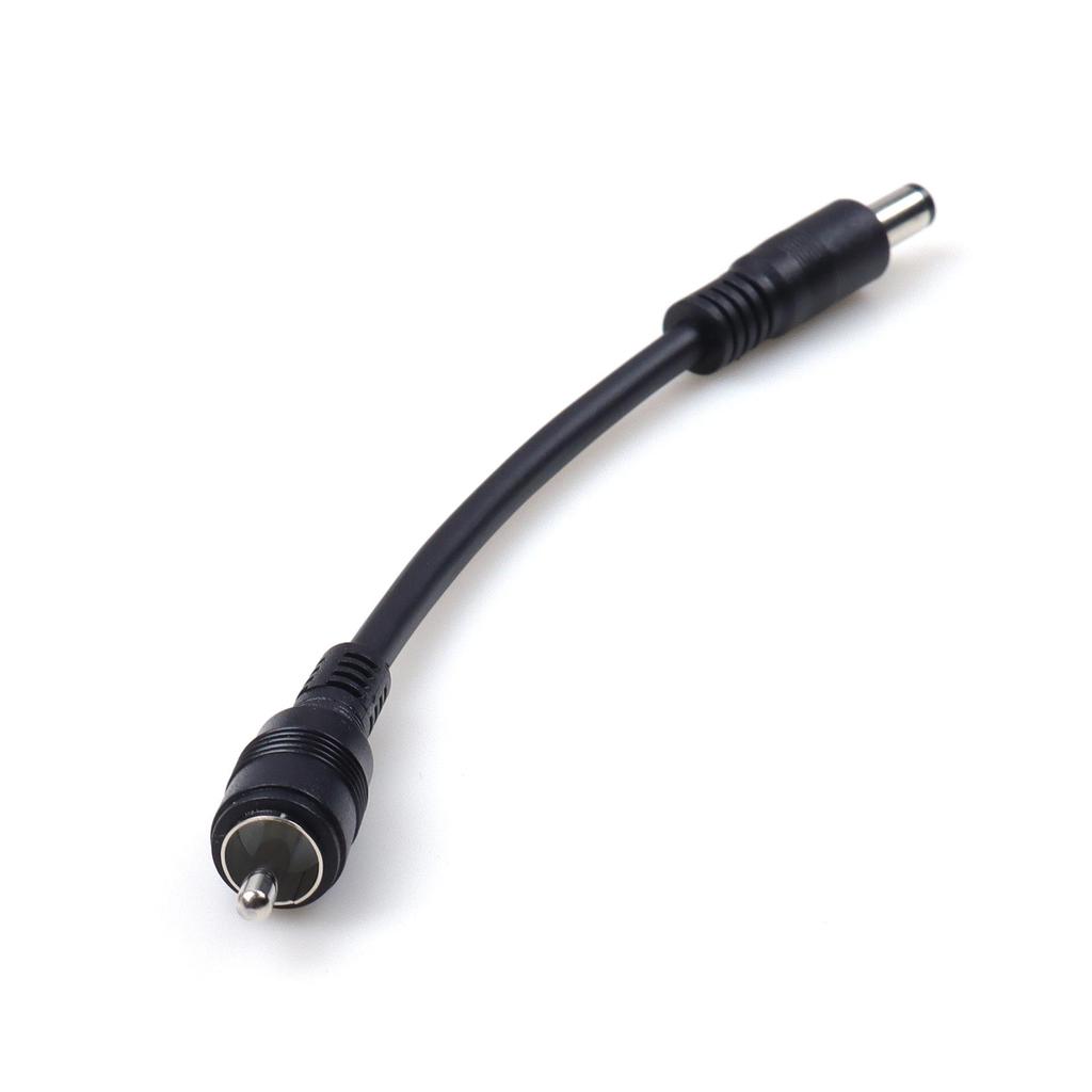 6.35mm Mono To RCA Gold Bent Tattoo Clip Power Cord
