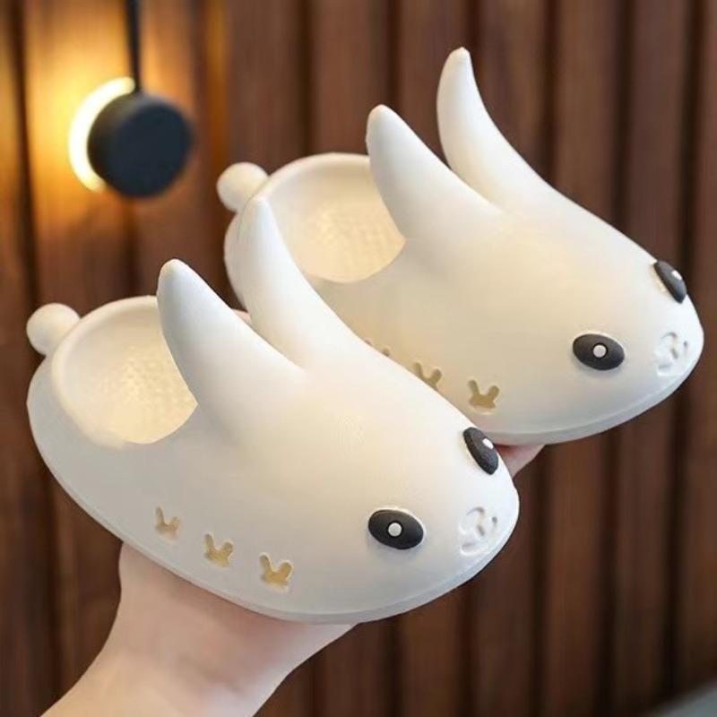 Girls Shoes / Boys Shoes - Anti-slip, Cute Cartoon, Soft-soled Summer Slippers 24-25 белый