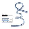 300mm - 1m Flexible Curve Ruler Imperial and Metric Double Scale PVC Curved Ruler for Woodworking / Sewing / Drawing