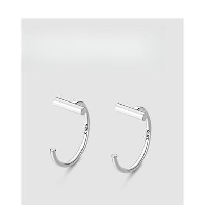 One-line Hook Earrings Simple Earrings Temperament Ears Colons and Ear Holes Without Taking Off Ear Decorations When Sleeping