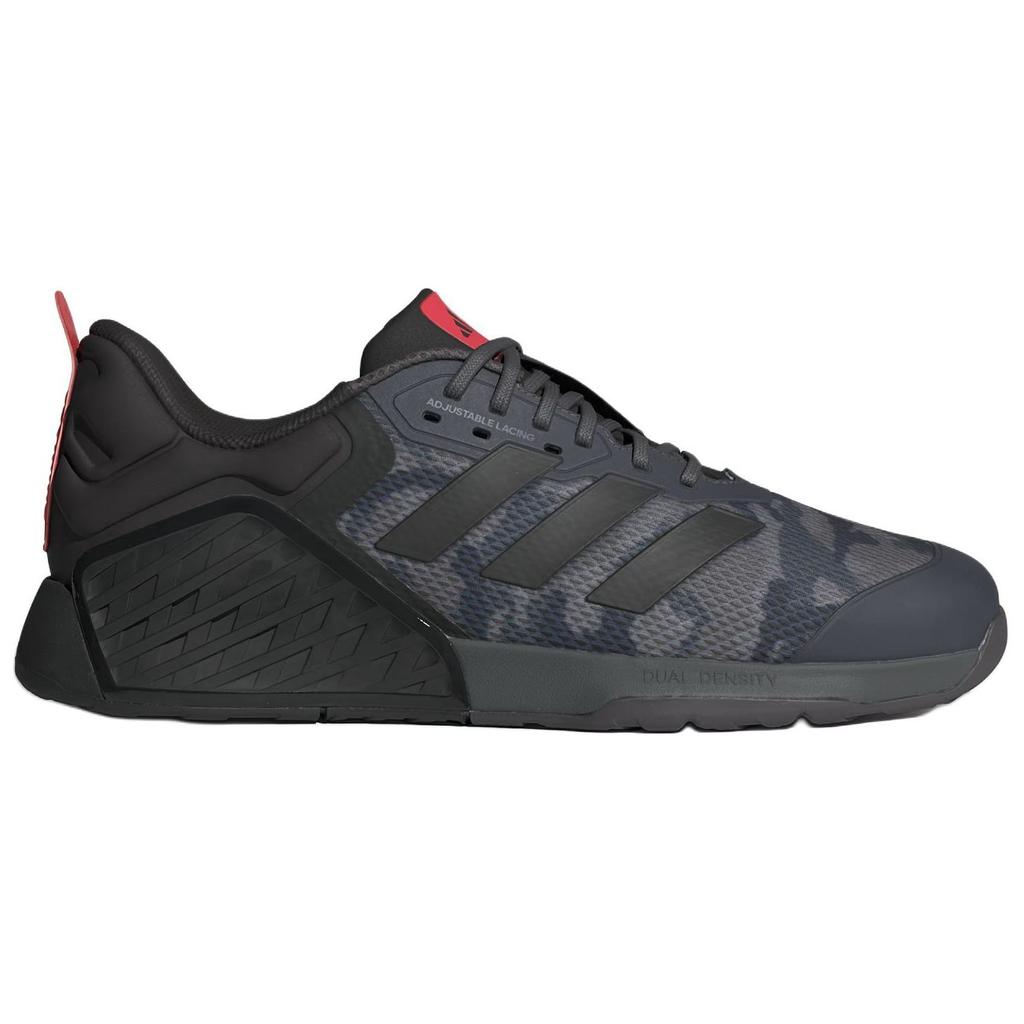 adidas Dropset 3 GFX Grey Black Camo Unisex Sneakers Grey-Five Core-Black Bright-Red IH8293
