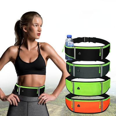 Bolsa de cintura para esportes ao ar livre, bolsa para corrida, bolsa para celular, à prova d'água, bolsa de cinto invisível, homens, mulheres, equipamento de corrida ao ar livre
