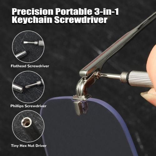 LEONTOOL Eyeglasses Pliers, Adjustment Pliers, Eyeglass Repair Kit, Temple Pliers, Nose Pad Adjustment, Clings Adjustment, Frame Processing, Nose Pad