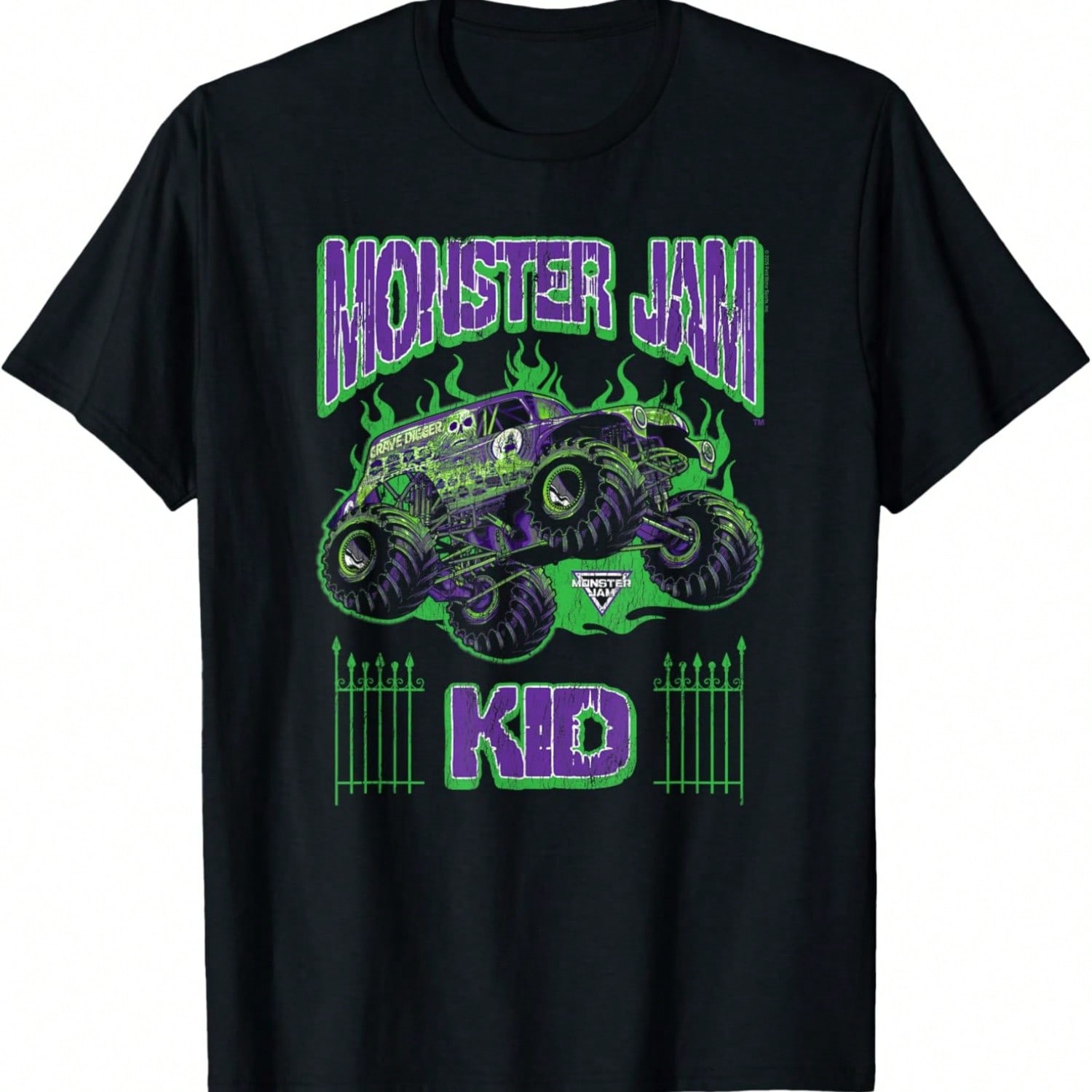 Monster Jam Kid Family Motorsports T-Shirt S разноцветный