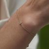 Sprout Bracelet (S) (1 cognac diamond)