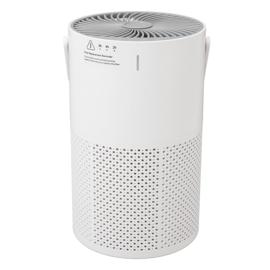 Portable Air Purifier Negative Ion Air Cleaner with 2H 4H 8H Timing Kids Safety Lock for Bedroom Office Living Room