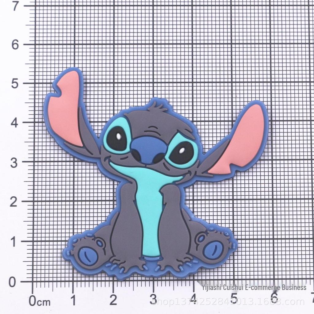 PVC Cartoon Stitch Series DIY Figurines for Phone Cases, Hairpin Ornaments, and Accessories