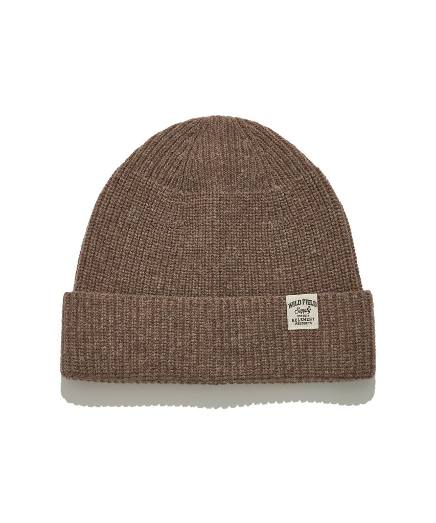 Berretto in lana HELEMENT Combat Knit (beige)