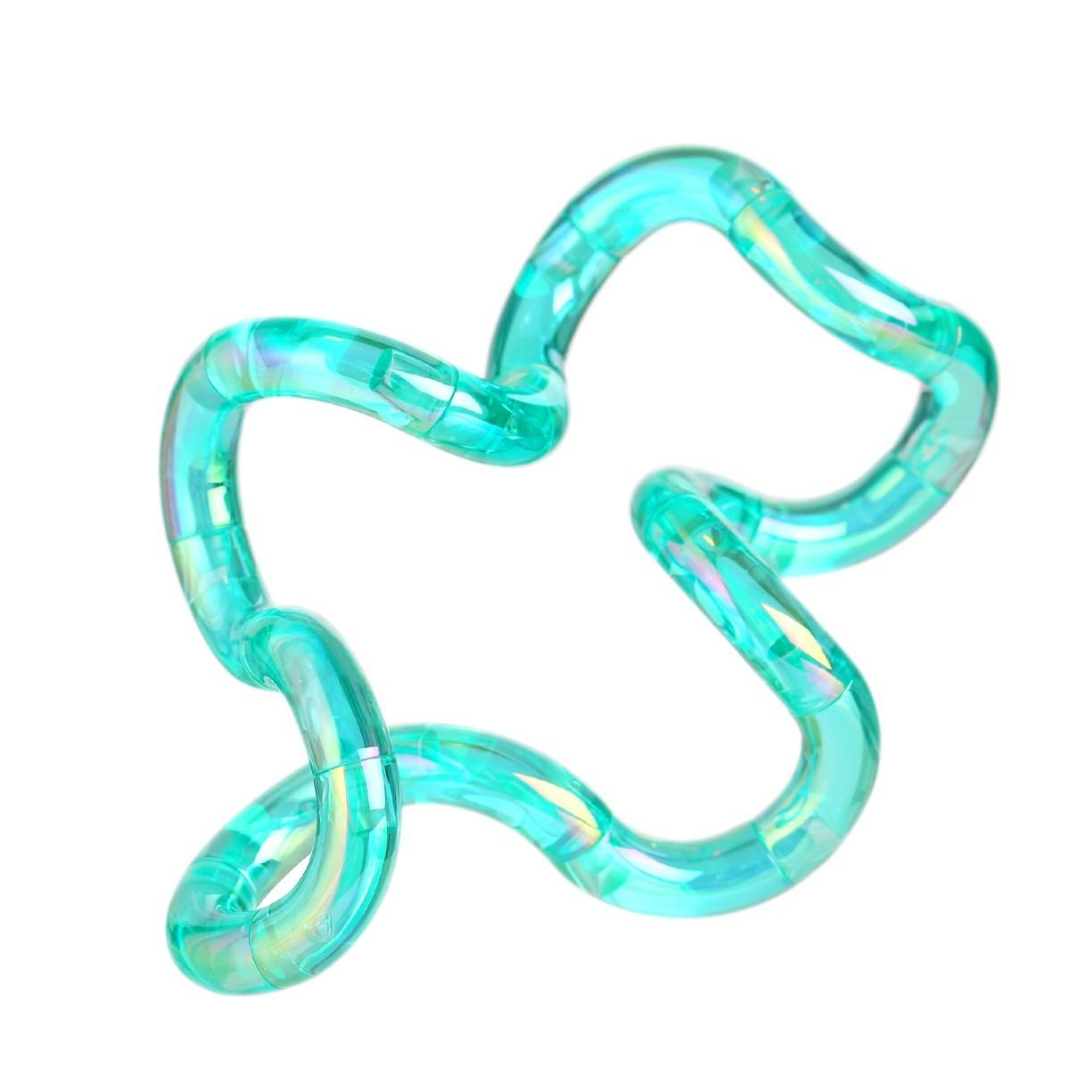 Ontwarren Gegalvaniseerd Knoop Fidget Speelgoed Temperatuurgevoelig Kleurveranderend Lichtgevend Stressverlichting Focus Hulp Voor Volwassenen Kantoor