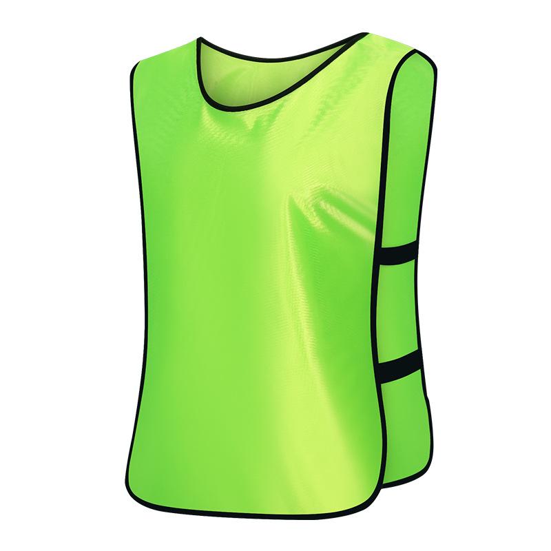 Customizable Team Football Vest: Numbered Training & School Exercise Uniform