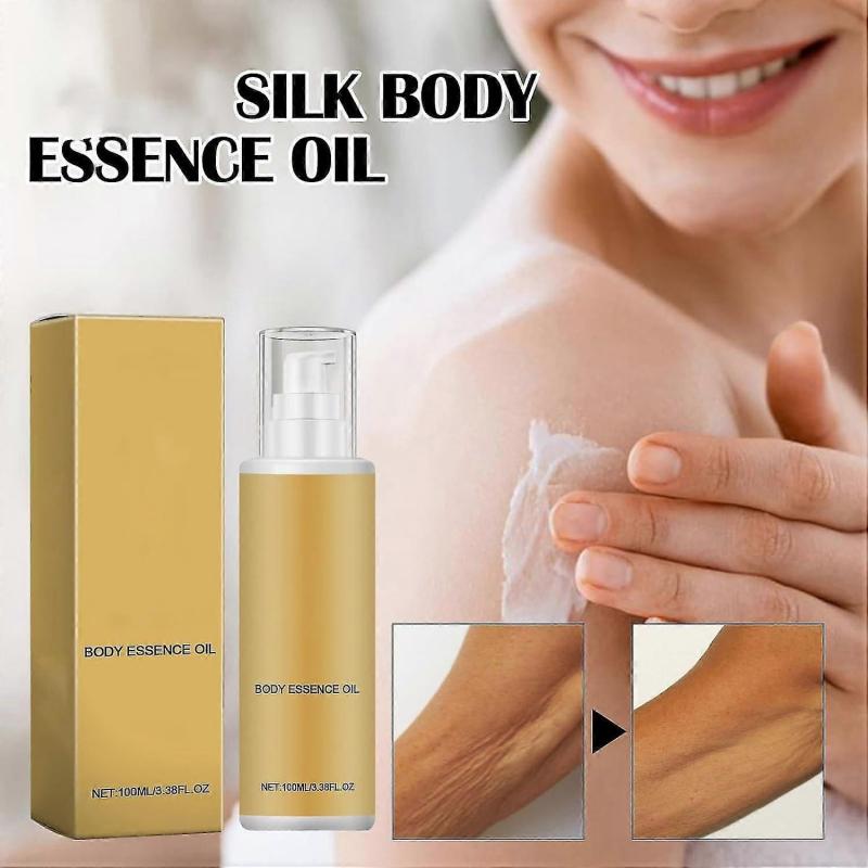 Liquid Silk Body Oil,  Liquid Silk Body Essence Oil, Liquid Silk Multi-Tasking & Smoothing Oil, Liquid Silk Moisturizing Oil For Body Hair