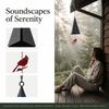 Creative Triangle Wind Chime Retro Metal Wind Bell Windcatcher Wind Chime Pendant  Garden Ornament
