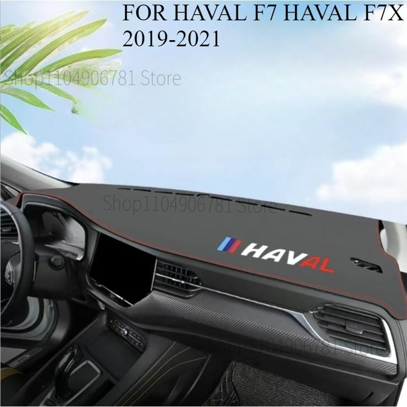 FÜR HAVAL F7 HAVAL F7X - Auto Armaturenbrettmatte Armaturenbrettmatte Armaturenbrett Abdeckung Sonnenschutz Armaturenbrett Abdeckung Teppich Zubehör