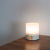 Warm White Light Timer Night Light Infinite Dimming Cylindrical Shape LED Bedside Lamp Round Design Small Size