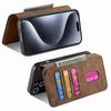 For iPhone 15 Pro Magnetic Case CASENEO Detachable Leather Phone Wallet Cover