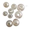 ABS High-Gloss Imitation Pearl Beads with Large Holes for DIY Jewelry and Clothing Accessories