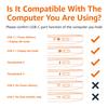 Amazon Basics To HDMI Cable Premium Thunderbolt 3 Black USB-C Adapter, Aluminum, Compatible, 4K@60Hz, 0.9m,