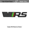 Volkswagen Skoda RS Emblem Set: Octavia Rapid Grille, VRS Fender, Metal Tail & Body Stickers