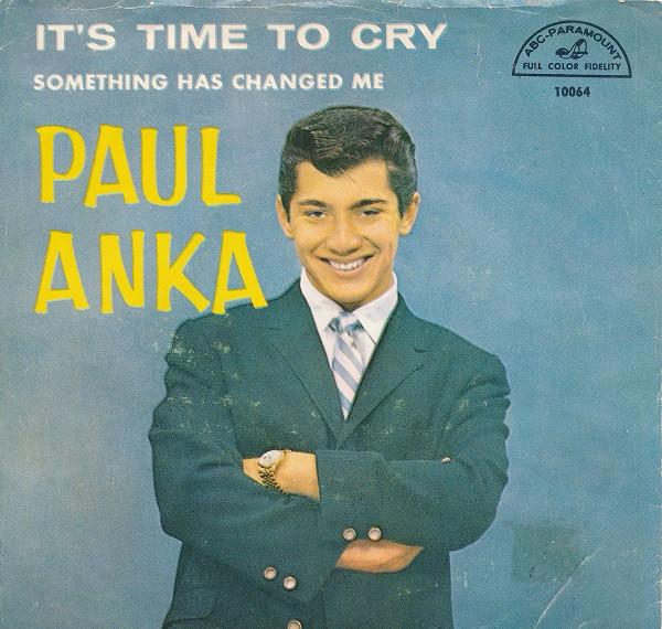 

7inch Record PAUL ANKA - It s Time To Cry 4510064 ABC-Paramount 1959 US Rock Used